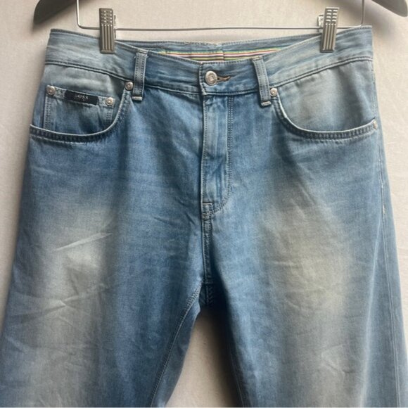 Hugo boss slim straight leg denim jeans Sz 32 - Picture 4 of 11